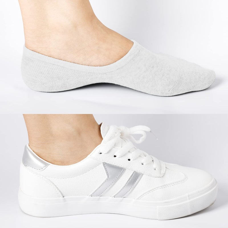 DIBAOLONG Womens No Show Socks Non Slip Flat Boat Line Low Cut Socks 6 Pairs - Image 5